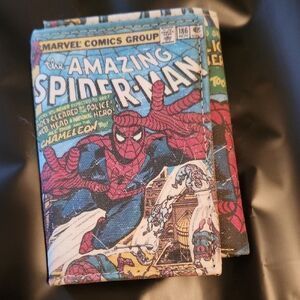 Marvel Spider-Man Comic Book Wallet in Blue and Red
